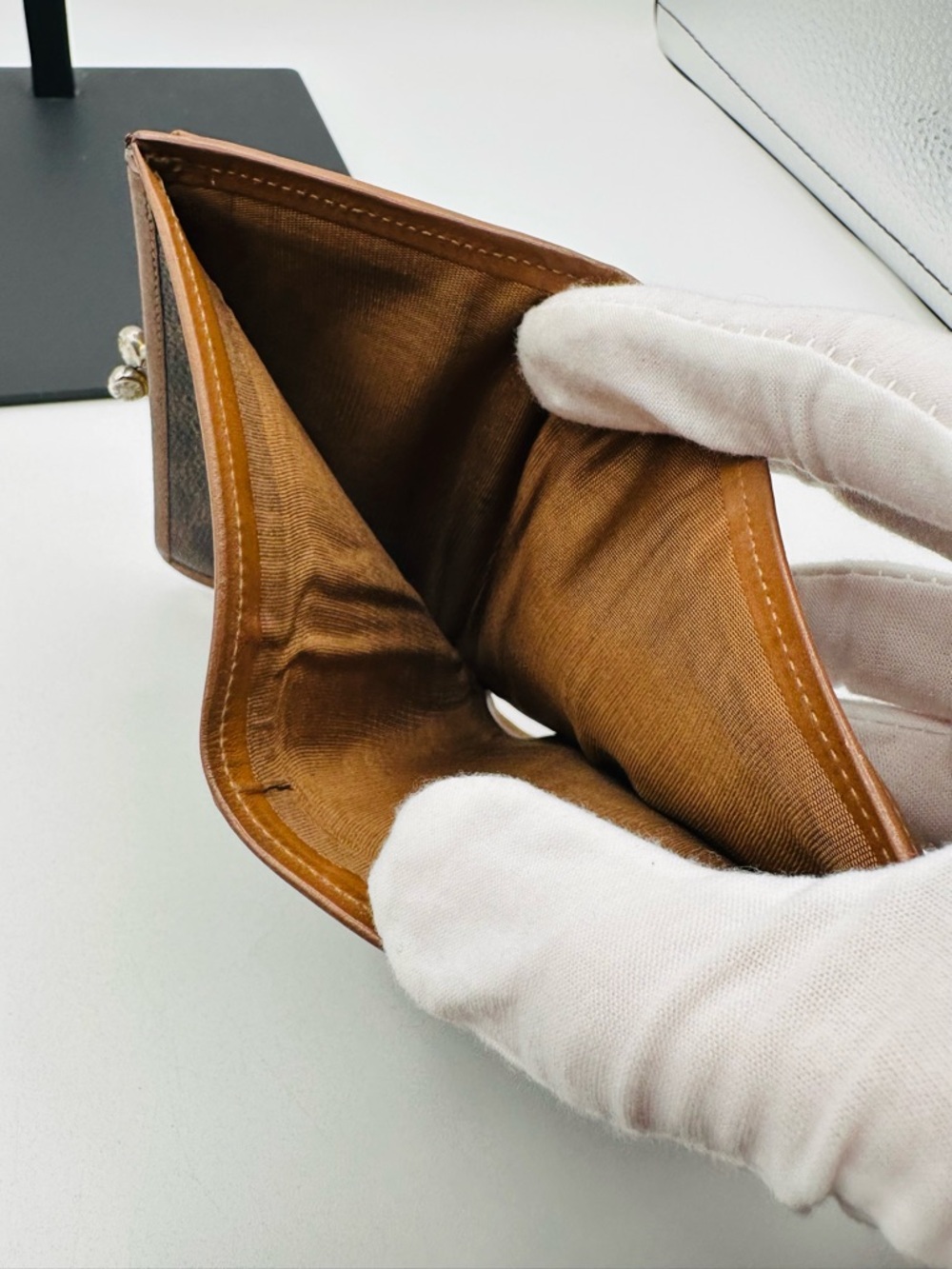 Celine Compact Monogram Wallet - Picture 12 of 14
